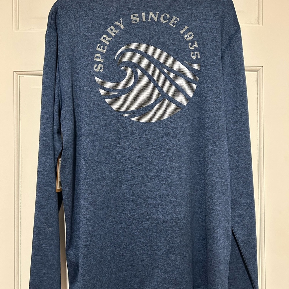 Sperry Blue Long Sleeve Shirt